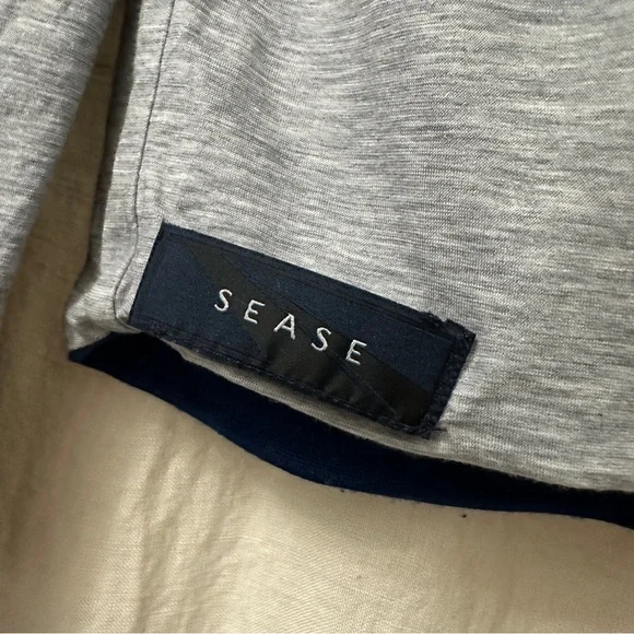 Sease Reversible Sweater - Blue/Gray